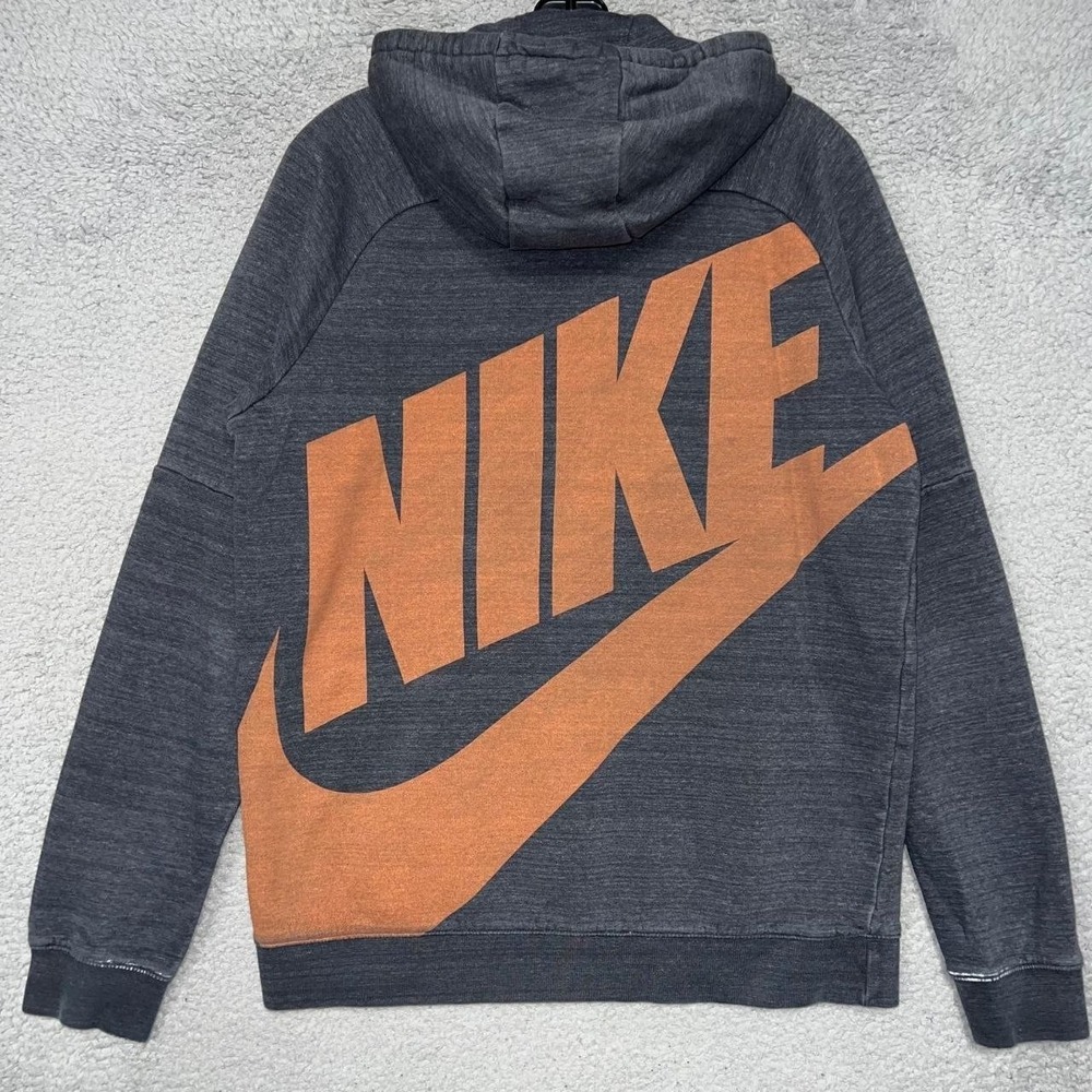 Nike Chelsea FC Football Soccer Hoodie Men's M Gray‎ 2-Sided Pullover C12089-032